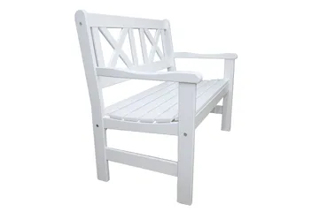 Olivo 2-seter Sofa - Hvit - Hagemøbler & utemiljø - Loungemøbler - Loungesofaer