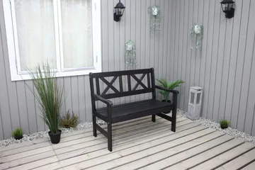 Olivo 2-seter Sofa - Kaffesvart - Hagemøbler & utemiljø - Loungemøbler - Loungesofaer