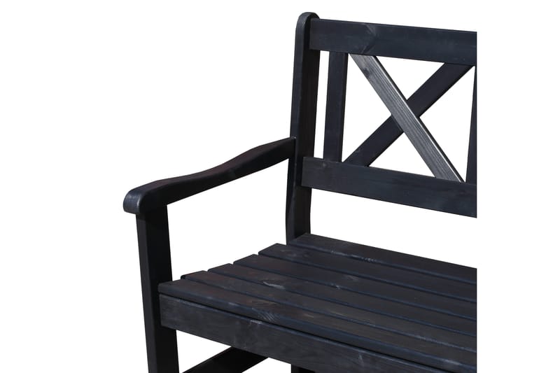 Olivo 2-seter Sofa - Kaffesvart - Hagemøbler & utemiljø - Loungemøbler - Loungesofaer