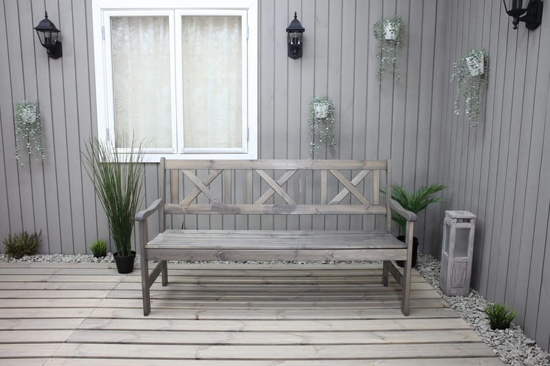 Olivo 3-seter Sofa - Grå - Hagemøbler & utemiljø - Loungemøbler - Loungesofaer