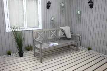 Olivo 3-seter Sofa - Grå - Hagemøbler & utemiljø - Loungemøbler - Loungesofaer