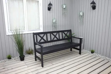 Olivo 3-seter Sofa - Kaffesvart - Hagemøbler & utemiljø - Loungemøbler - Loungesofaer