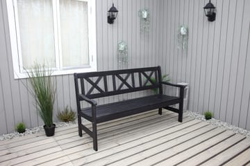 Olivo 3-seter Sofa - Kaffesvart - Hagemøbler & utemiljø - Loungemøbler - Loungesofaer