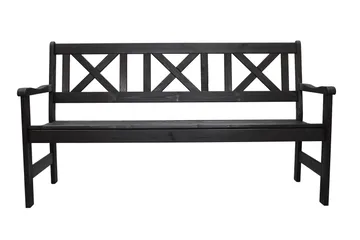 Olivo 3-seter Sofa - Kaffesvart - Hagemøbler & utemiljø - Loungemøbler - Loungesofaer