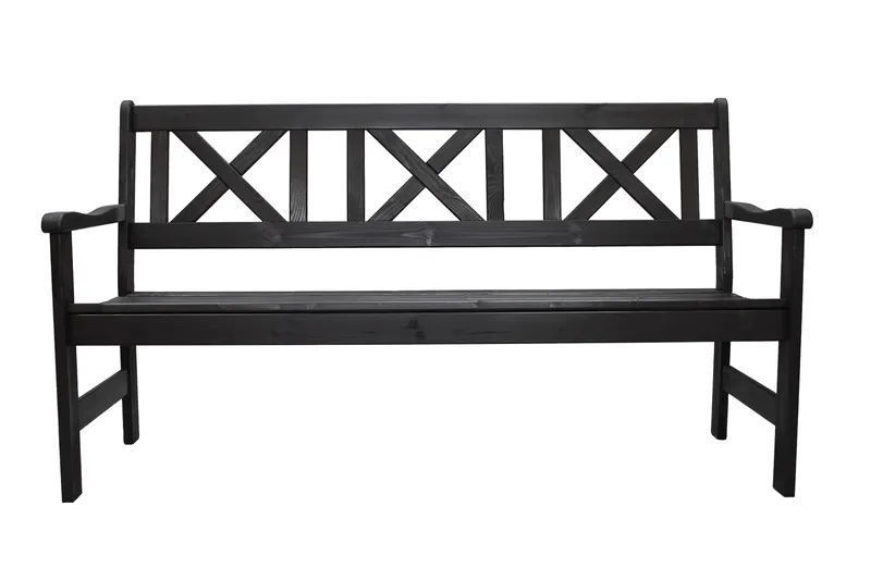 Olivo 3-seter Sofa - Kaffesvart - Hagemøbler & utemiljø - Loungemøbler - Loungesofaer