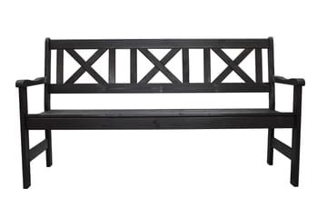 Olivo 3-seter Sofa - Kaffesvart - Hagemøbler & utemiljø - Loungemøbler - Loungesofaer