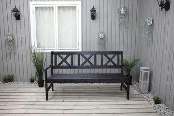 Olivo 3-seter Sofa - Kaffesvart - Hagemøbler & utemiljø - Loungemøbler - Loungesofaer