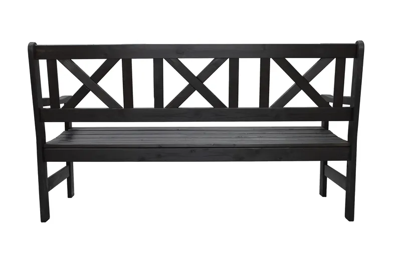 Olivo 3-seter Sofa - Kaffesvart - Hagemøbler & utemiljø - Loungemøbler - Loungesofaer