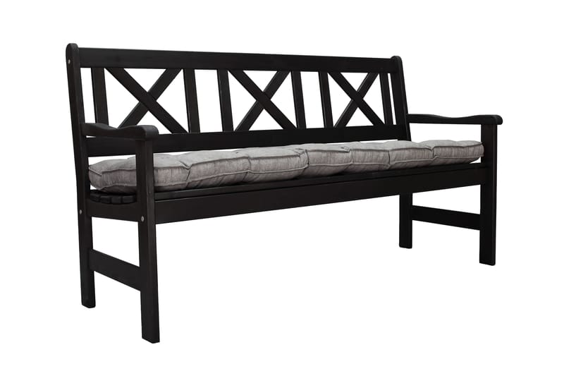 Olivo 3-seter Sofa - Kaffesvart - Hagemøbler & utemiljø - Loungemøbler - Loungesofaer