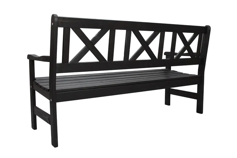 Olivo 3-seter Sofa - Kaffesvart - Hagemøbler & utemiljø - Loungemøbler - Loungesofaer