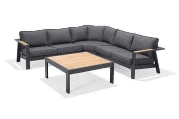 Palau 2-seter Sofa Høyre - Grå - Hagemøbler & utemiljø - Loungemøbler - Loungesofaer