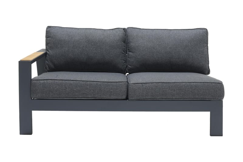 Palau 2-seter Sofa Høyre, Grå