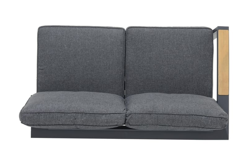 Palau 2-seter Sofa Høyre - Grå - Hagemøbler & utemiljø - Loungemøbler - Loungesofaer