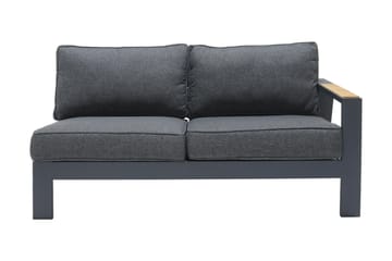 Palau 2-seter Sofa Venstre - Grå - Hagemøbler & utemiljø - Loungemøbler - Loungesofaer