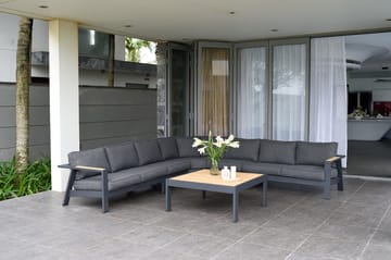 Palau 2-seter Sofa Venstre - Grå - Hagemøbler & utemiljø - Loungemøbler - Loungesofaer