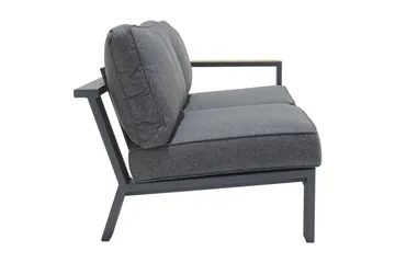 Palau 2-seter Sofa Venstre - Grå - Hagemøbler & utemiljø - Loungemøbler - Loungesofaer