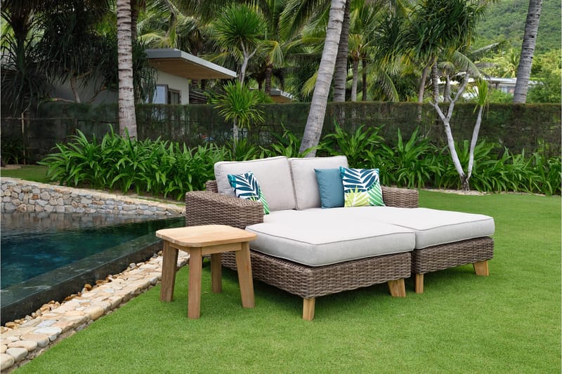 Sofa Bahamas med Armlene Venstre - Beige - Loungesofaer - Utesofa