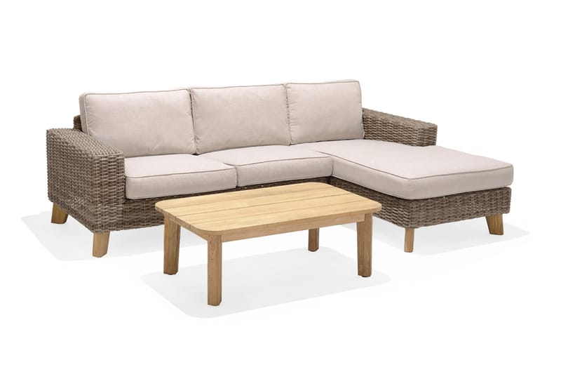 Sofa Bahamas med Armlene Venstre - Beige - Loungesofaer - Utesofa