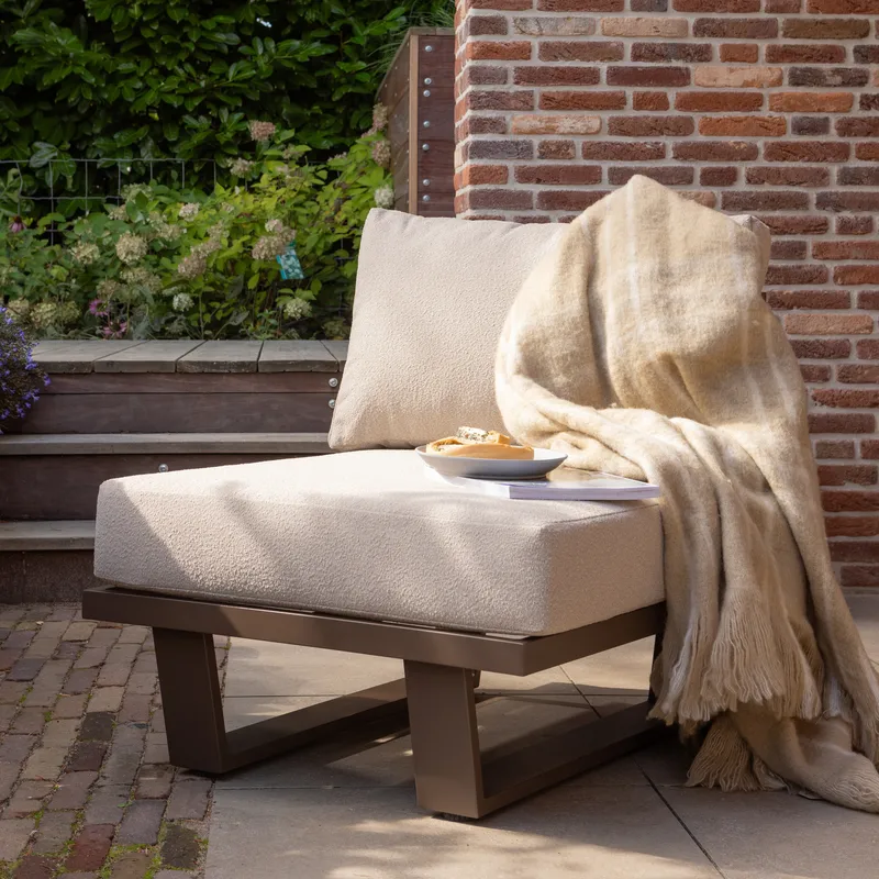 Loungestol Bear utendørs - Brun - Hagemøbler & utemiljø - Loungemøbler - Loungestol utendørs