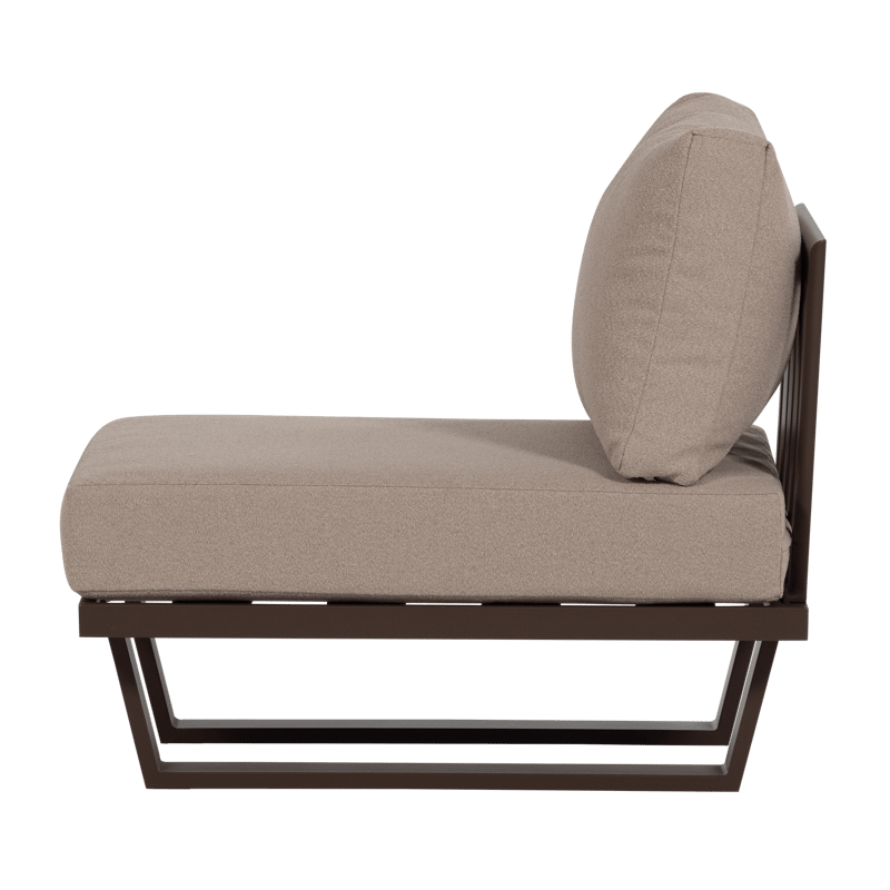 Loungestol Bear utendørs - Brun - Hagemøbler & utemiljø - Loungemøbler - Loungestol utendørs