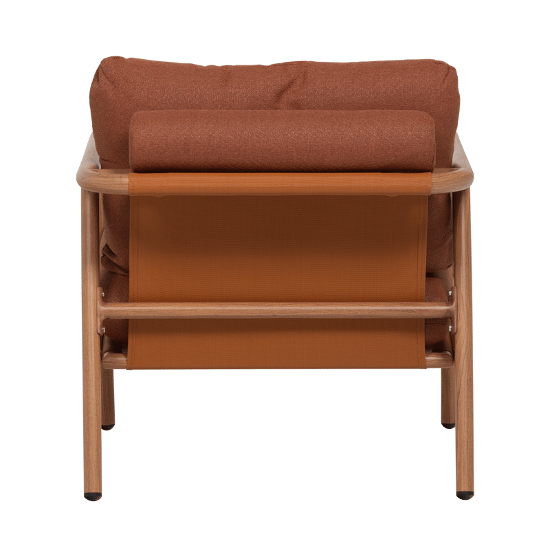 Loungestol Cavero 87 cm utendørs - Terra - Hagemøbler & utemiljø - Loungemøbler - Loungestol utendørs