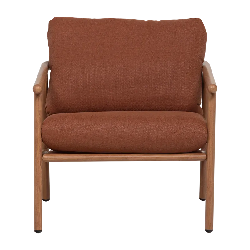 Loungestol Cavero 87 cm utendørs, Terra