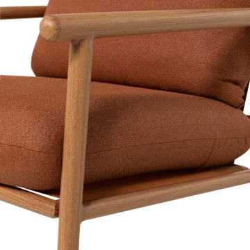 Loungestol Cavero 87 cm utendørs - Terra - Hagemøbler & utemiljø - Loungemøbler - Loungestol utendørs