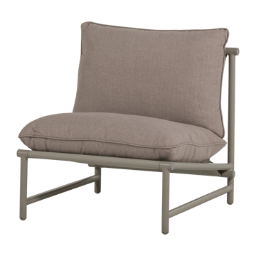 Loungestol Elvo 82 cm utendørs - Sand - Hagemøbler & utemiljø - Loungemøbler - Loungestol utendørs