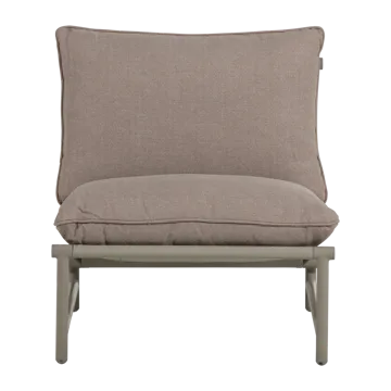 Loungestol Elvo 82 cm utendørs - Sand - Hagemøbler & utemiljø - Loungemøbler - Loungestol utendørs