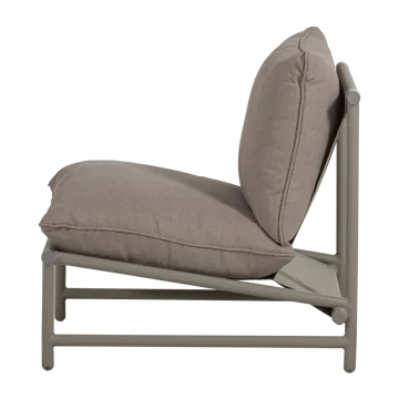 Loungestol Elvo 82 cm utendørs - Sand - Hagemøbler & utemiljø - Loungemøbler - Loungestol utendørs