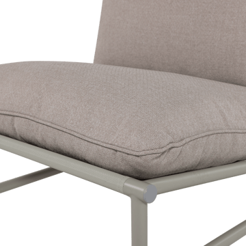 Loungestol Elvo 82 cm utendørs - Sand - Hagemøbler & utemiljø - Loungemøbler - Loungestol utendørs