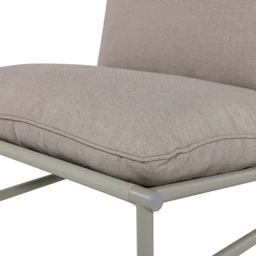 Loungestol Elvo 82 cm utendørs - Sand - Hagemøbler & utemiljø - Loungemøbler - Loungestol utendørs