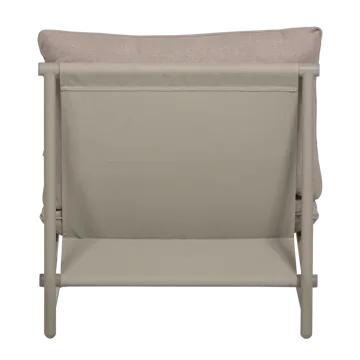 Loungestol Elvo 82 cm utendørs - Sand - Hagemøbler & utemiljø - Loungemøbler - Loungestol utendørs