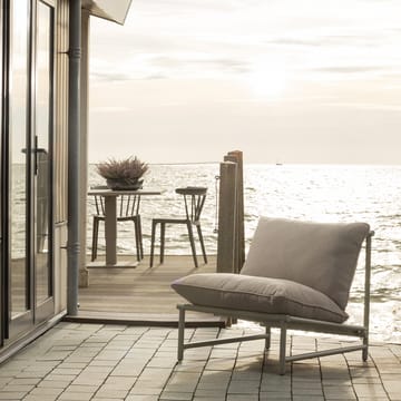 Loungestol Elvo 82 cm utendørs - Sand - Hagemøbler & utemiljø - Loungemøbler - Loungestol utendørs