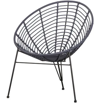 Loungestol Jane 72 cm utendørs - Blekk - Hagemøbler & utemiljø - Loungemøbler - Loungestol utendørs