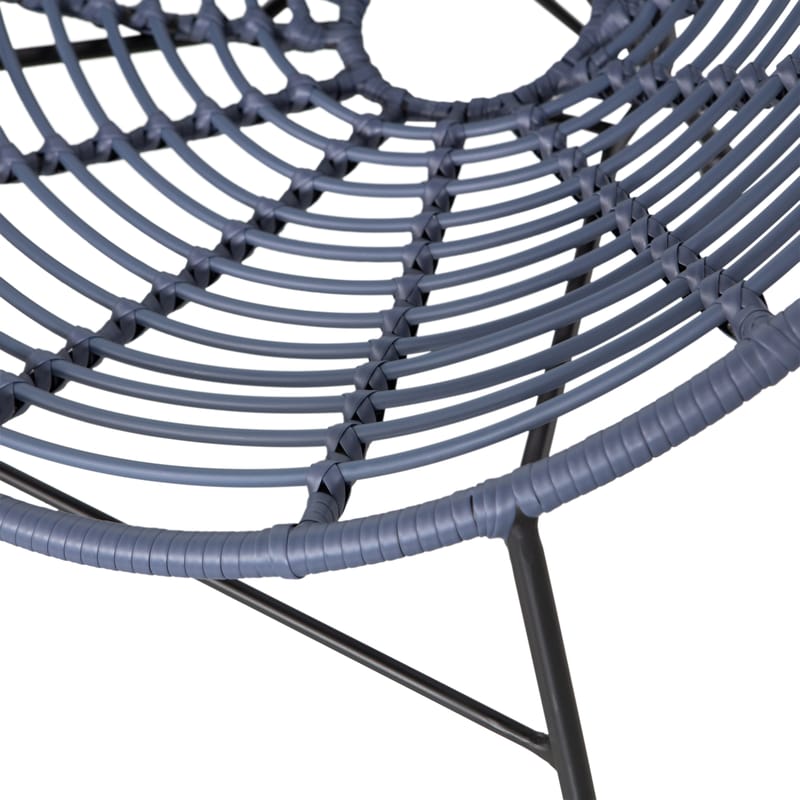 Loungestol Jane 72 cm utendørs - Blekk - Hagemøbler & utemiljø - Loungemøbler - Loungestol utendørs