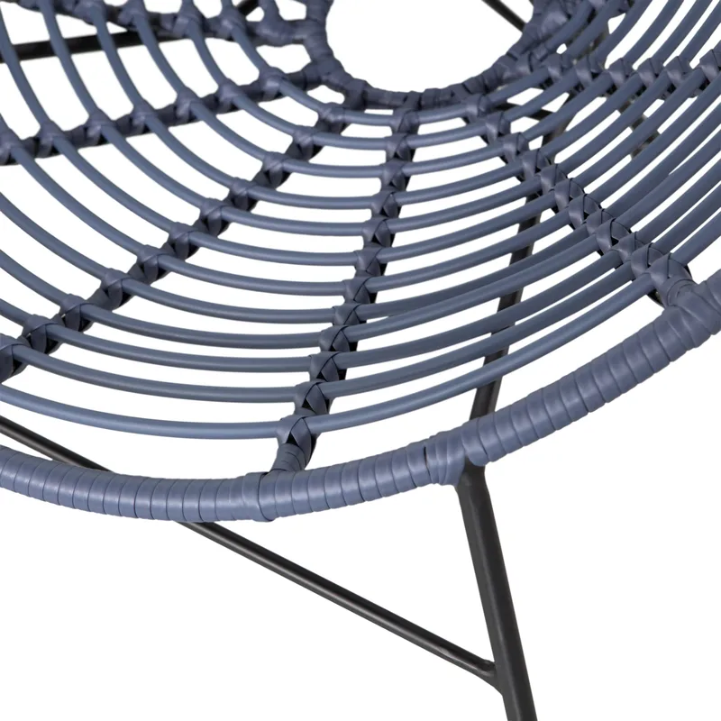 Loungestol Jane 72 cm utendørs - Blekk - Hagemøbler & utemiljø - Loungemøbler - Loungestol utendørs