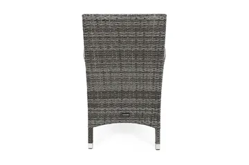 Lenestol Thor Lyx m Armleder - Grå/Aintwood - Hagemøbler & utemiljø - Loungemøbler - Loungestol utendørs