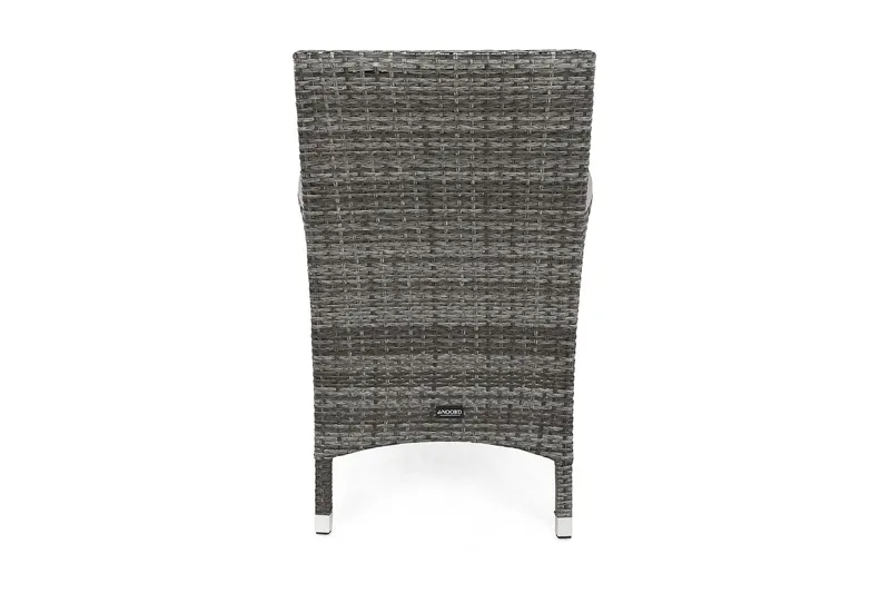 Lenestol Thor Lyx m Armleder - Grå/Aintwood - Hagemøbler & utemiljø - Loungemøbler - Loungestol utendørs