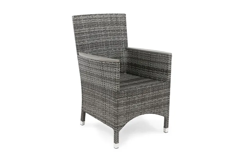 Lenestol Thor Lyx m Armleder, Grå/Aintwood