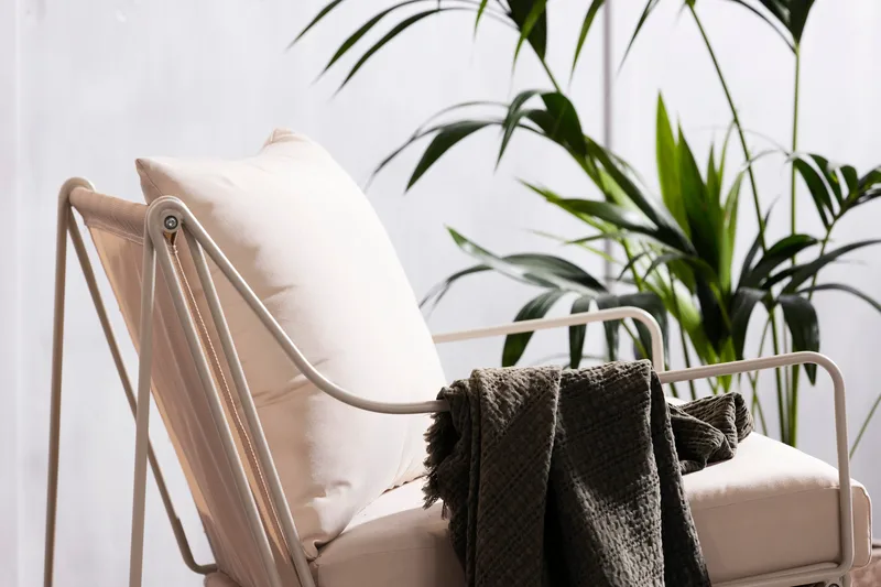 Lenestol Usteryd - Grå - Hagemøbler & utemiljø - Loungemøbler - Loungestol utendørs