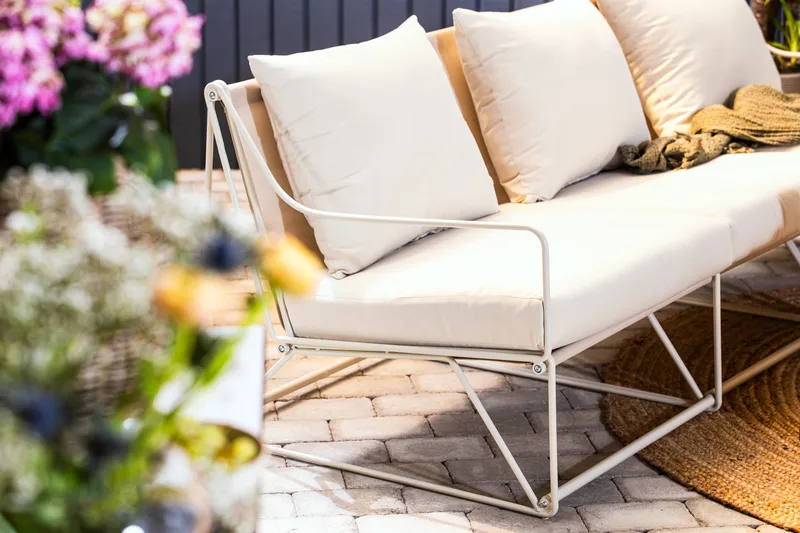 Lenestol Usteryd - Grå - Hagemøbler & utemiljø - Loungemøbler - Loungestol utendørs