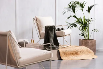 Lenestol Usteryd - Grå - Hagemøbler & utemiljø - Loungemøbler - Loungestol utendørs