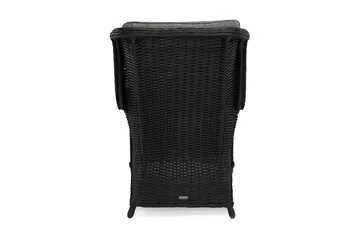 Marcus Ørelappstol - Svart - Hagemøbler & utemiljø - Balkong & terrasse - Balkongmøbler - Balkongstoler