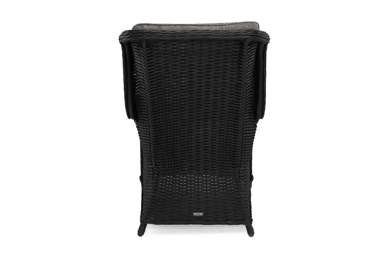 Marcus Ørelappstol - Svart - Hagemøbler & utemiljø - Balkong & terrasse - Balkongmøbler - Balkongstoler