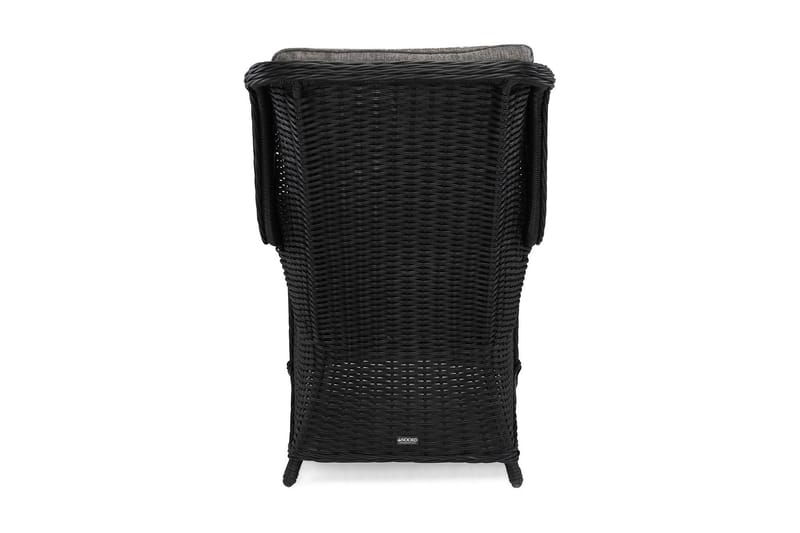 Marcus Ørelappstol - Svart - Hagemøbler & utemiljø - Balkong & terrasse - Balkongmøbler - Balkongstoler