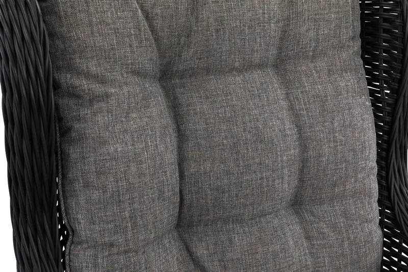 Marcus Ørelappstol - Svart - Hagemøbler & utemiljø - Balkong & terrasse - Balkongmøbler - Balkongstoler