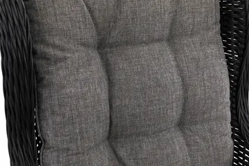 Marcus Ørelappstol - Svart - Hagemøbler & utemiljø - Balkong & terrasse - Balkongmøbler - Balkongstoler