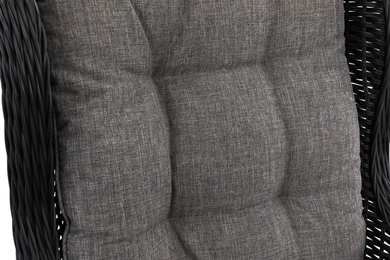 Marcus Ørelappstol - Svart - Hagemøbler & utemiljø - Balkong & terrasse - Balkongmøbler - Balkongstoler