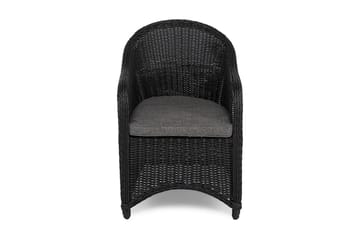 Marcus Light Lenestol m Pute - Svart - Hagemøbler & utemiljø - Loungemøbler - Loungestol utendørs